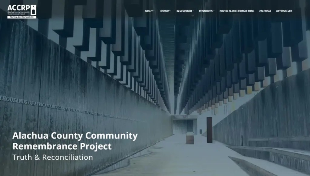 Screenshot of the header image of the ACCRP website.